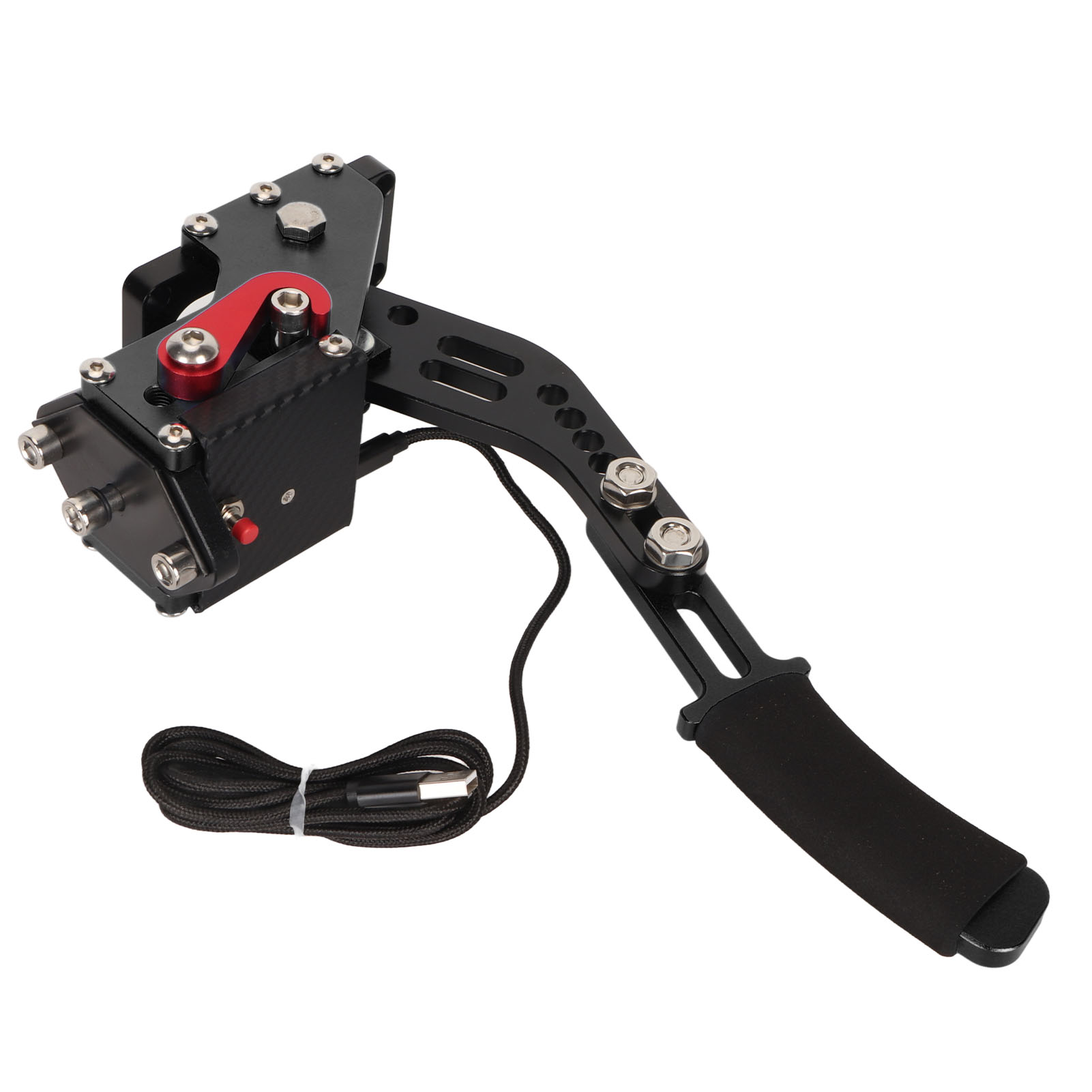 64 Bit USB PC Handbrake Plug and Play High Accuracy USB Racing Game Handbrake for Logitech G29
