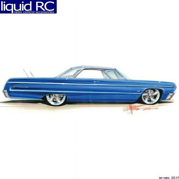 1964 Chevy Impala 1/25 Scale Plastic Model Kit Revell
