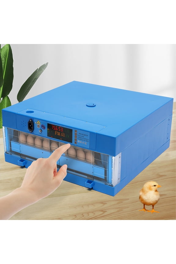64 Eggs Incubator Automatic Digital Chicken Egg Hatcher Temperature Control
