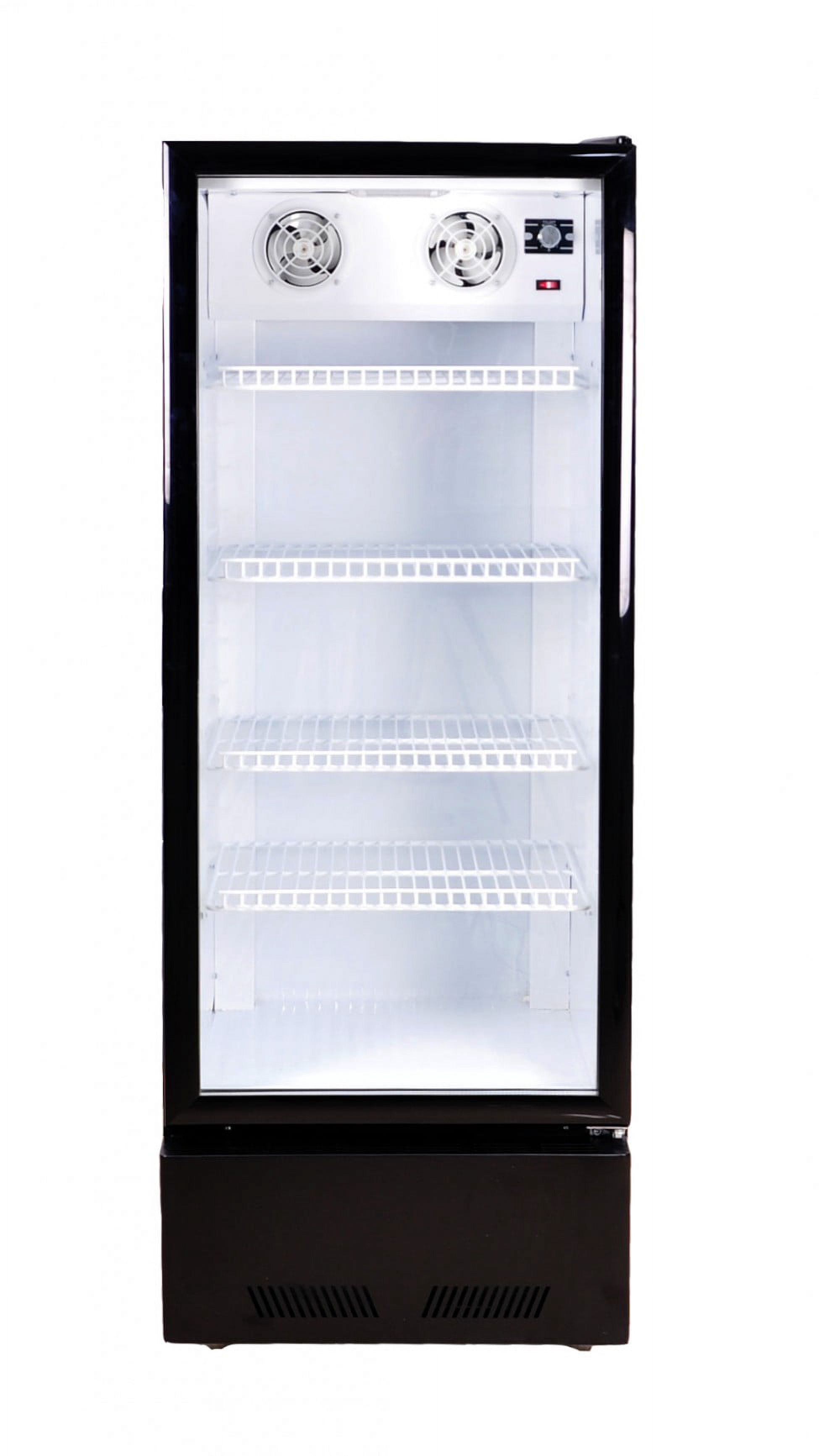 64'' High Glass Door Beverage Refrigerator