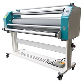 64 Inch Full Automatic Pneumatic Hot & Cold Roll Laminator Auto and Manual Mode Laminating Machine