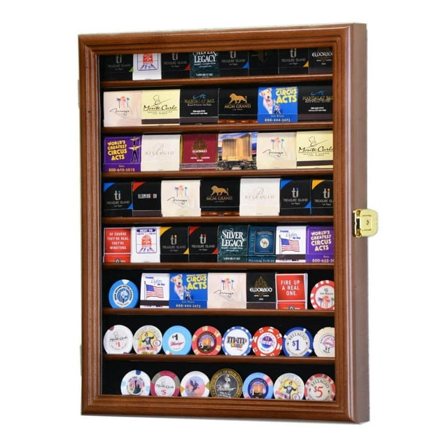 64 Matches Matchbook Display Case