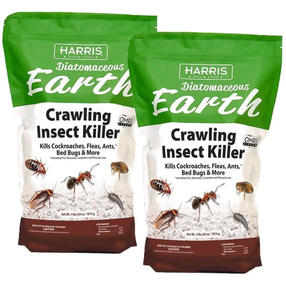 64 Oz. Diatomaceous Earth Crawling Insect Killer (2-Pack)