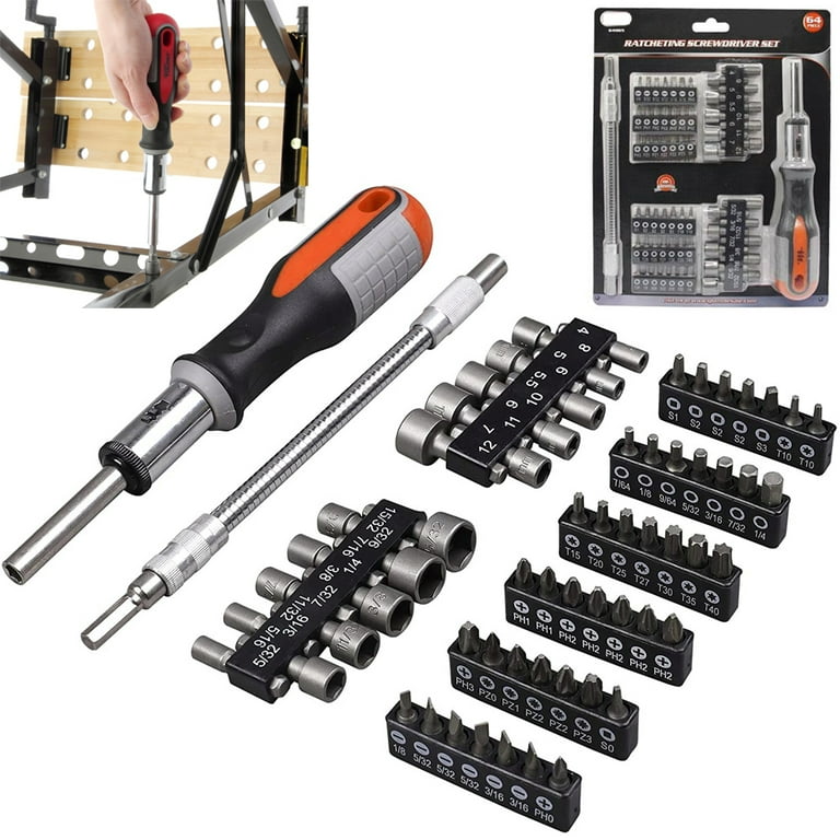 Ratchet screwdriver set deals