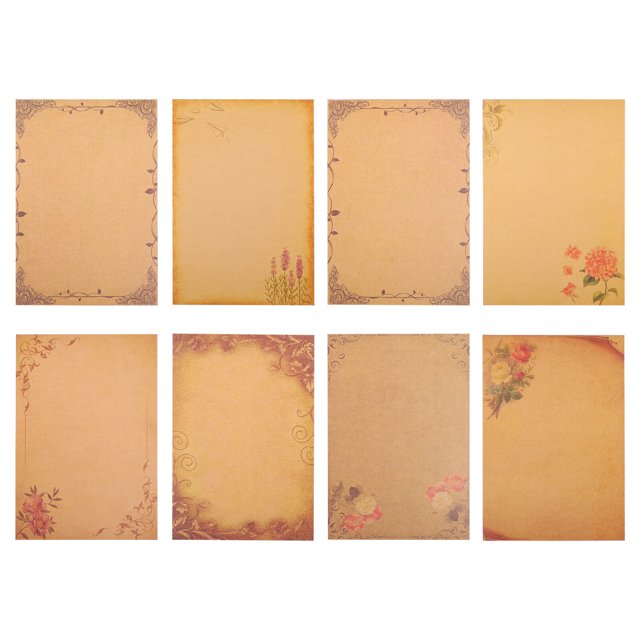 64 Pcs A5 Vintage Stationery Letter Writing Paper Vintage Writing Paper