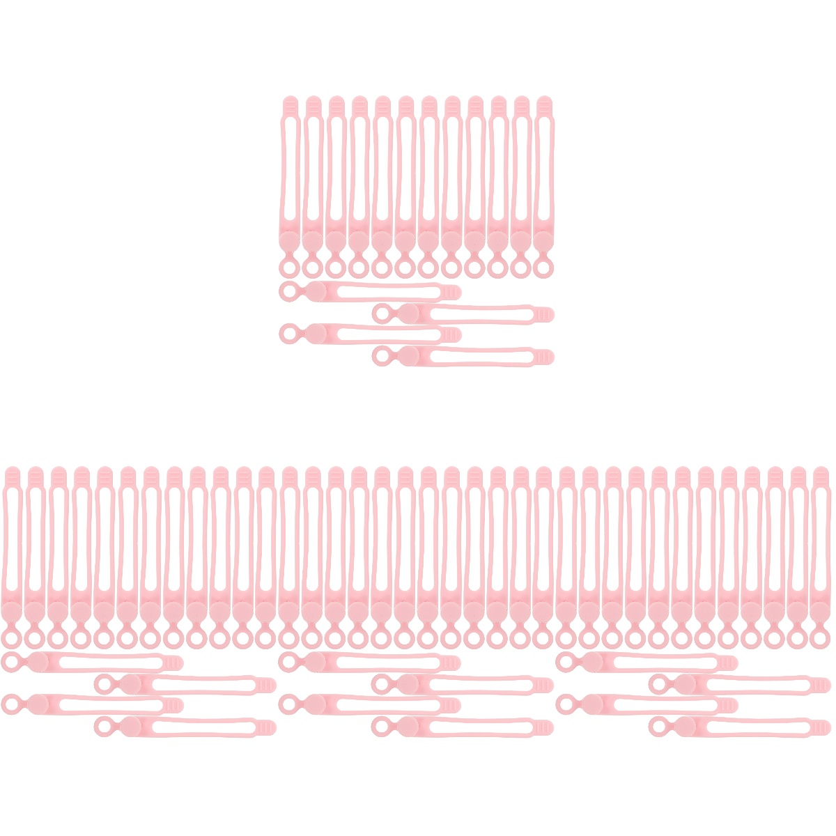 64 Pcs Cable Tie Earphone Ties Headphone Organizer Cord Wraps for