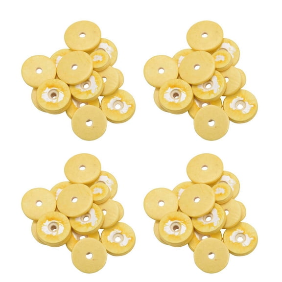 64 Pcs Flute Leather Pads Replacement Exquisite Wind Instrument