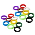 thumbnail image 1 of 64 Pcs Key Identifiers Rubber Key Caps with Elastic Coding , Colorful Key Sleeves for Easy Key Organization and Identification, 1 of 5