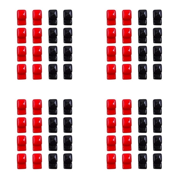 64 Pcs Loose Protector Battery Terminal Cover Battery Flexible Busbar Isolation Cover Terminal 280Ah Cells Insulation