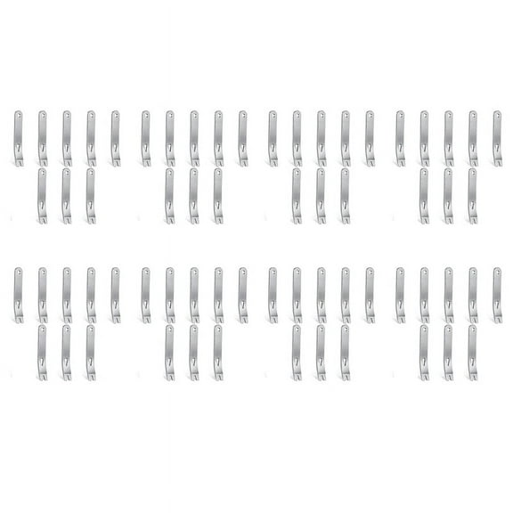 64 Pieces Mini Pry Bar Stainless Steel Flat Bar Multifunction Small Pry Bar Mini Crowbar Survival Opener Tool Set