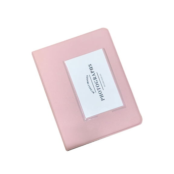 64-Pocket Mini Photo Album, Holds 2x3 Inch Instant Camera Photos, Polaroid and Fujifilm Instant Print Photo Storage, Travel and Wedding Keepsake Scrapbook, Gift for Photography Enthusiasts