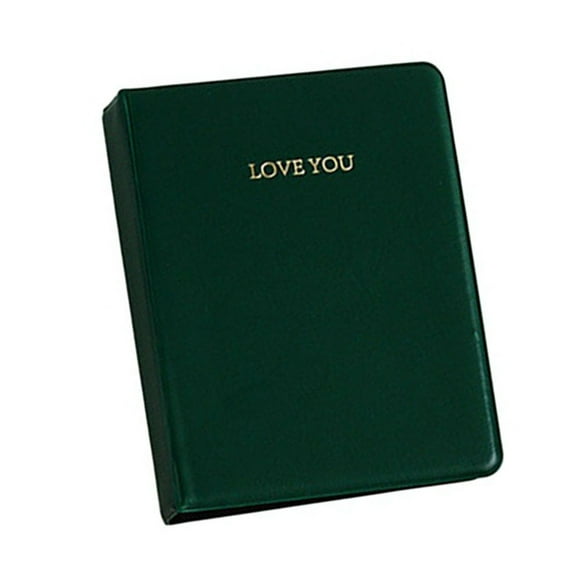 64 Pocket Photo Album, Mini Instant Picture Case Storage, Compact and Portable, Perfect for Storing Photos, Memorabilia, and Instant Camera Pictures, green