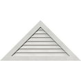 thumbnail image 1 of 64"W x 18 5/8"H Triangle Gable Vent (82 1/2"W x 24"H Frame Size) 7/12 Pitch: Primed, Non-Functional, Rough Sawn Western Red Cedar Gable Vent w/ Decorative Face Frame, 1 of 12