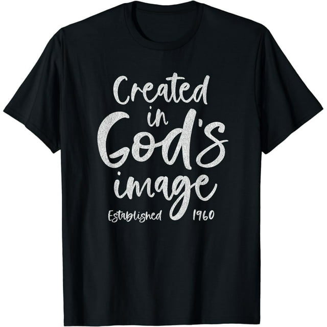 64 Year Old Christian: Love Jesus Christ 1960 64th Birthday T-Shirt ...