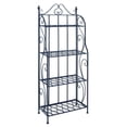 thumbnail image 1 of Bakers Rack With Classic Design In Black Matte Finish, 1 of 2