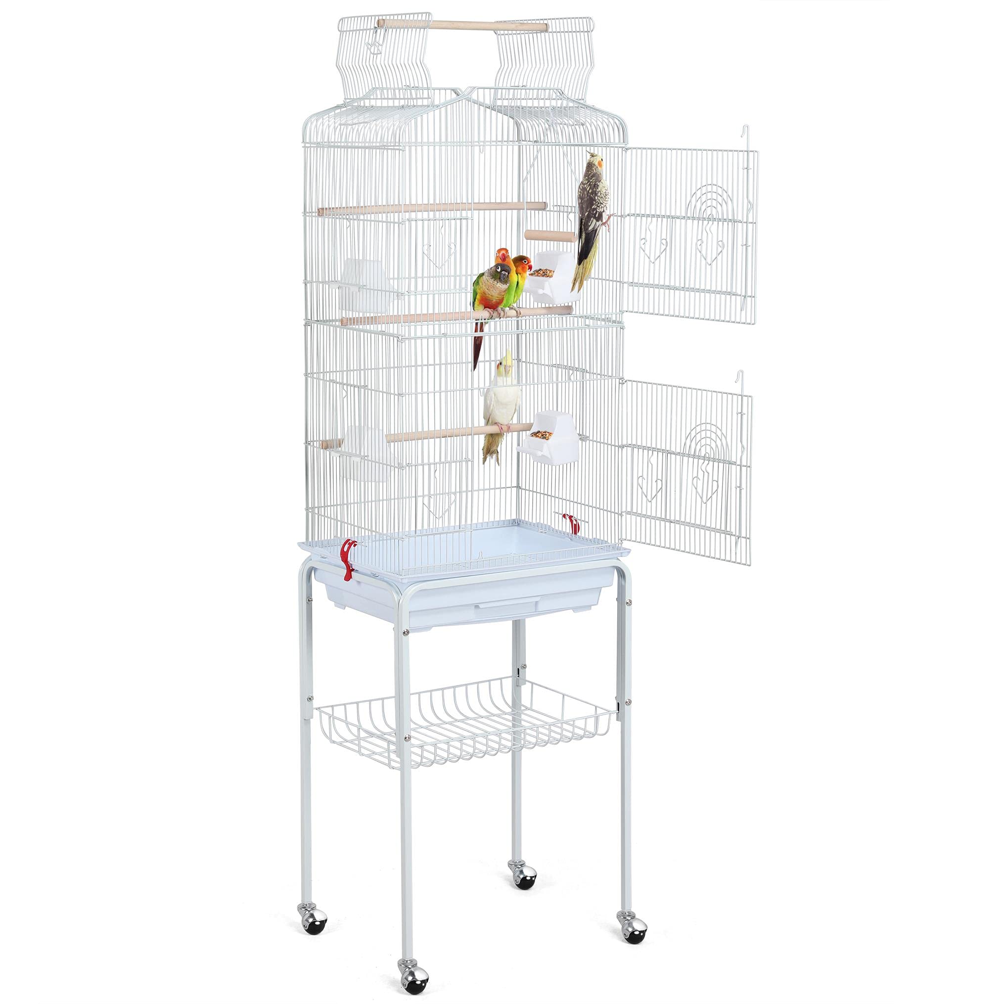 Photo inspiration: 64 Inch Open Play Top Bird Cages For Parakeets Cockatiels Photo Inspiration