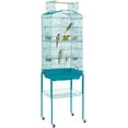 thumbnail image 1 of 64-inch Play Open Top Medium Small Bird Cage with Detachable Rolling Stand for Parrot Lovebirds Finches Canaries Parakeets Cockatiels Budgie Parrotlet Conures, 1 of 10