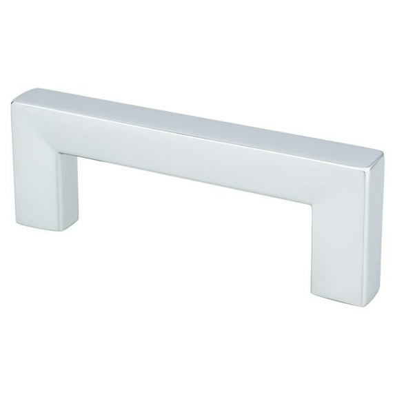 64 mm CC Square Pull with Polished Chrome