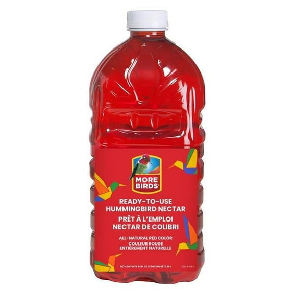64 oz Hummingbird Vitamins & Minerals Nectar, Red