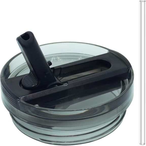 64 oz Leak Proof Flip Straw Lid Replacement for Stanley 64 oz Quencher H2.0 and ProTour Tumbler