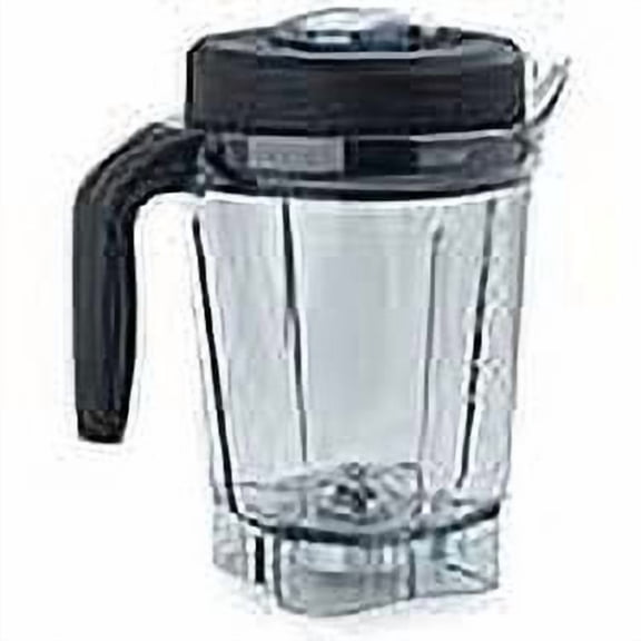 64 oz Replacement Container Pitcher Jar w/Lid and Blade for Vitamix Blenders (Low-Profile)