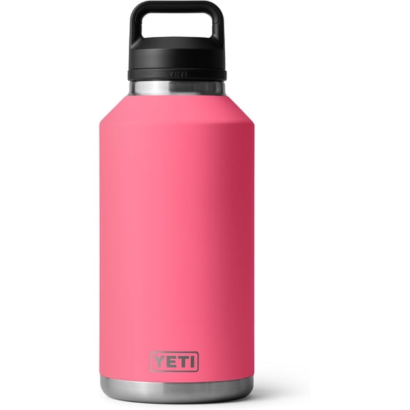 64 oz Vacuum Insulated Stainless Steel Bottle with Chug Cap in Tropical Pink