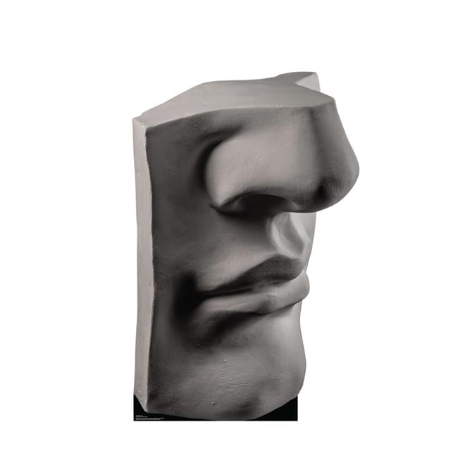 64'' Tall Gray Cardboard Standup Decor
