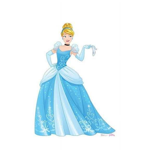 64 x 45 in. Cinderella - Disney Princess Friendship Adventures Cardboard Standup