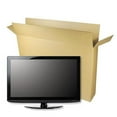 thumbnail image 1 of 64 x 8 x 40 in. Flat-Panel TV 500 ECT-71 Double Wall Corrugated Box Case, Pack of 5, 1 of 1