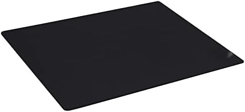 640 Large Cloth Gaming Mouse Pad, Optimized for Gaming Sensors, Moderate Surface Friction, Non-Slip Mouse Mat - Black