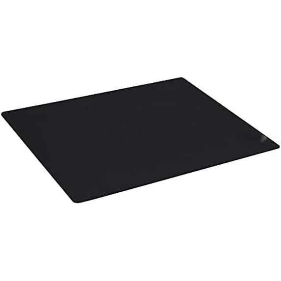 640 Large Cloth Gaming Mouse Pad, Optimized for Gaming Sensors, Moderate Surface Friction, Non-Slip Mouse Mat - Black
