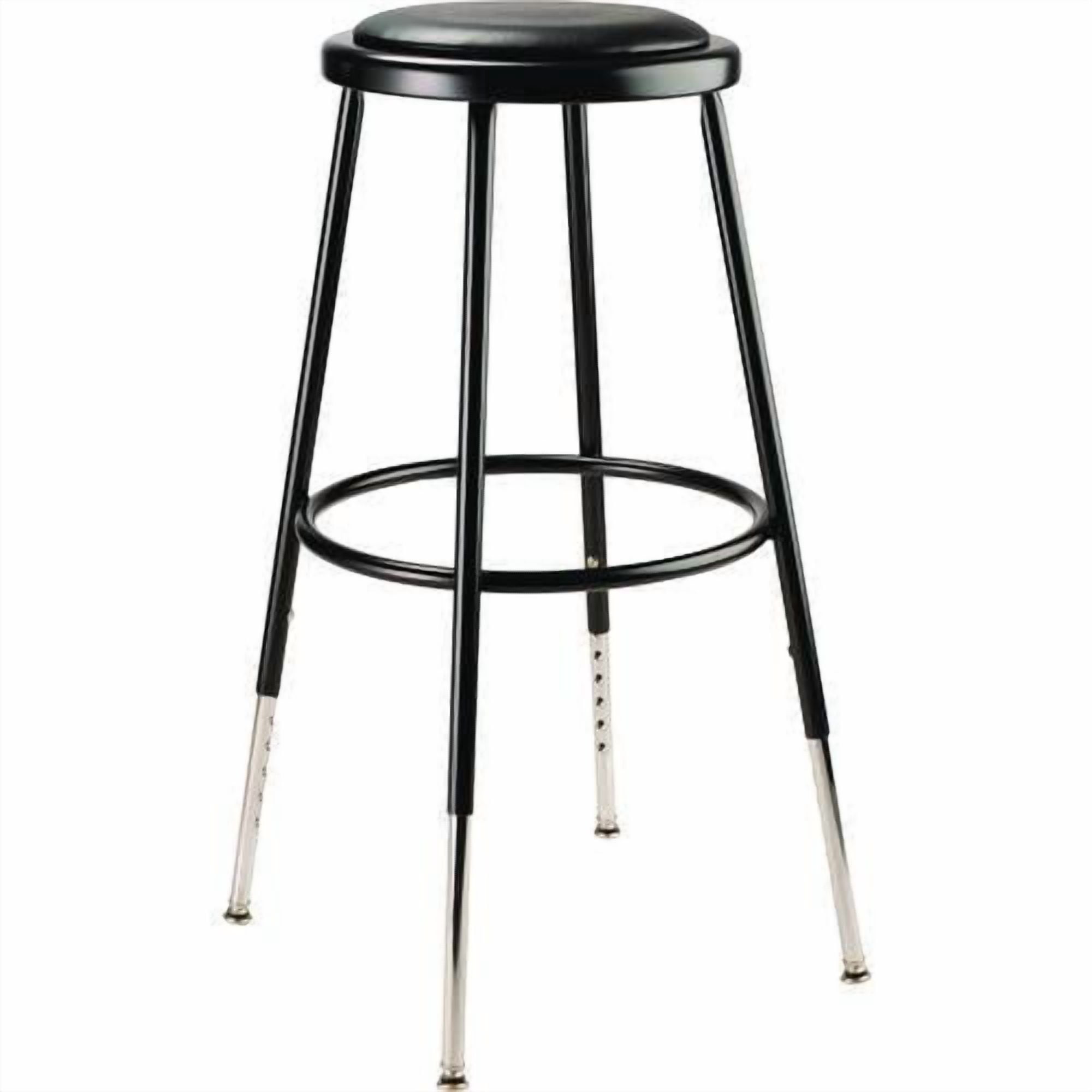 Panel Support Stool 6400 Series Height Adjustable Heavy Duty Vinyl Padded Steel Stool ...