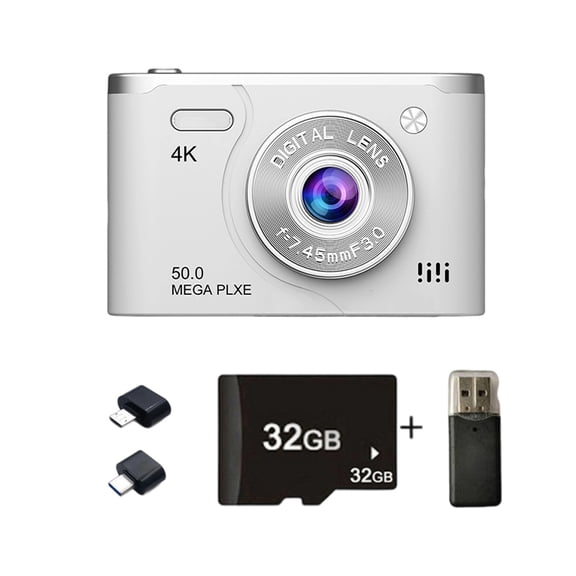 6400W Pixeled Digital Camera with 4K Resolution and Multiple Mode High Capacity 800mAh for Adventure Enthusiasts
