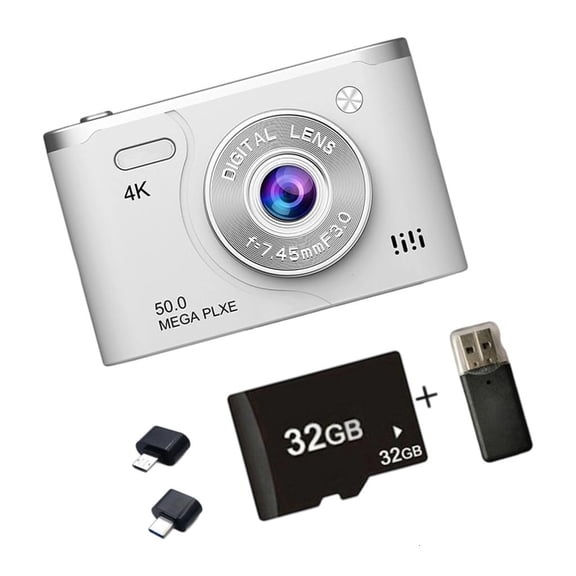 6400W Pixels Digital Camera with 4K Video Recording and Lightweight Body for Everyday Use Multiple Scene