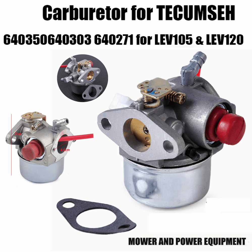 Carburetor Carb fit for Tecumseh LV195EA LV195XA LEV105 LEV120 640350  640303 640271