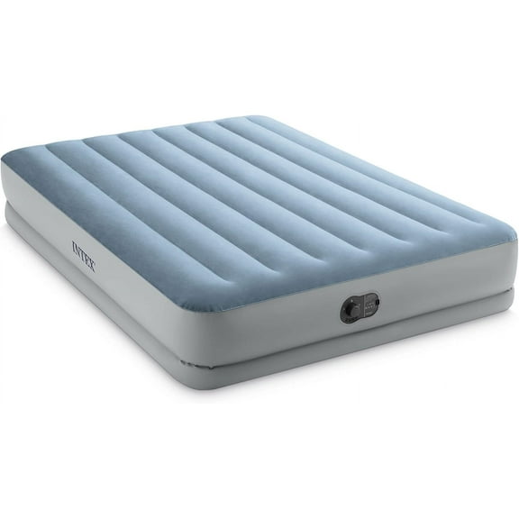 64159E Dura-Beam Mid- Air Mattress: Fiber-Tech - Size - Built-in Pump - 14in Bed Height - 600lb Weight Capacity