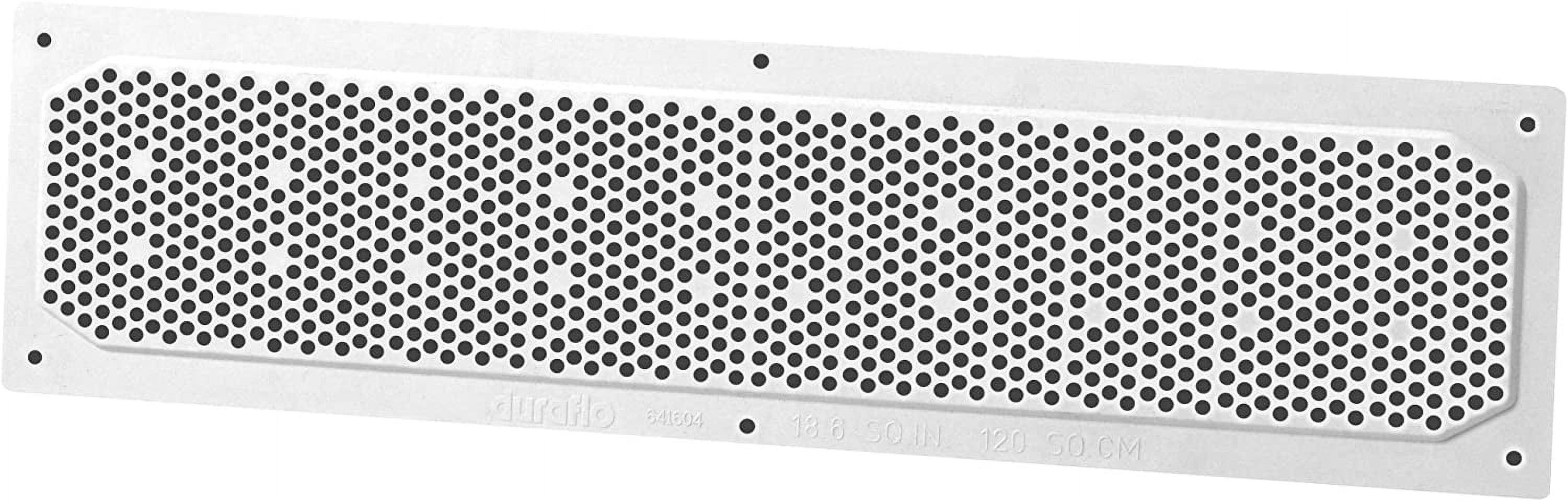 641604 Soffit Vent, 16Inch by 4Inch, White