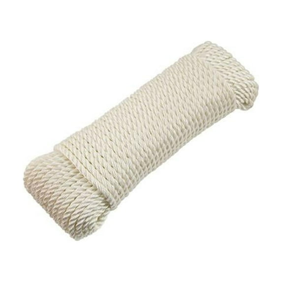 641901 Clothesline, Diamond Braided Cotton, 7/32-In. x 200-Ft. - Quantity 12
