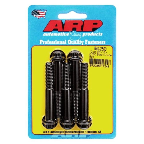 642-2500 0.37-16 x 2.5 in. 12 Point Bolt Kit - Set of 5