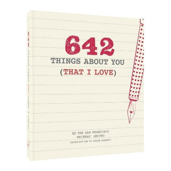 Pre-Owned 642 Things about You (That I Love): (Romantic Valentine's Day Gift, Writing Prompt Journal for Couples) (Misc.) 1452158398 9781452158396