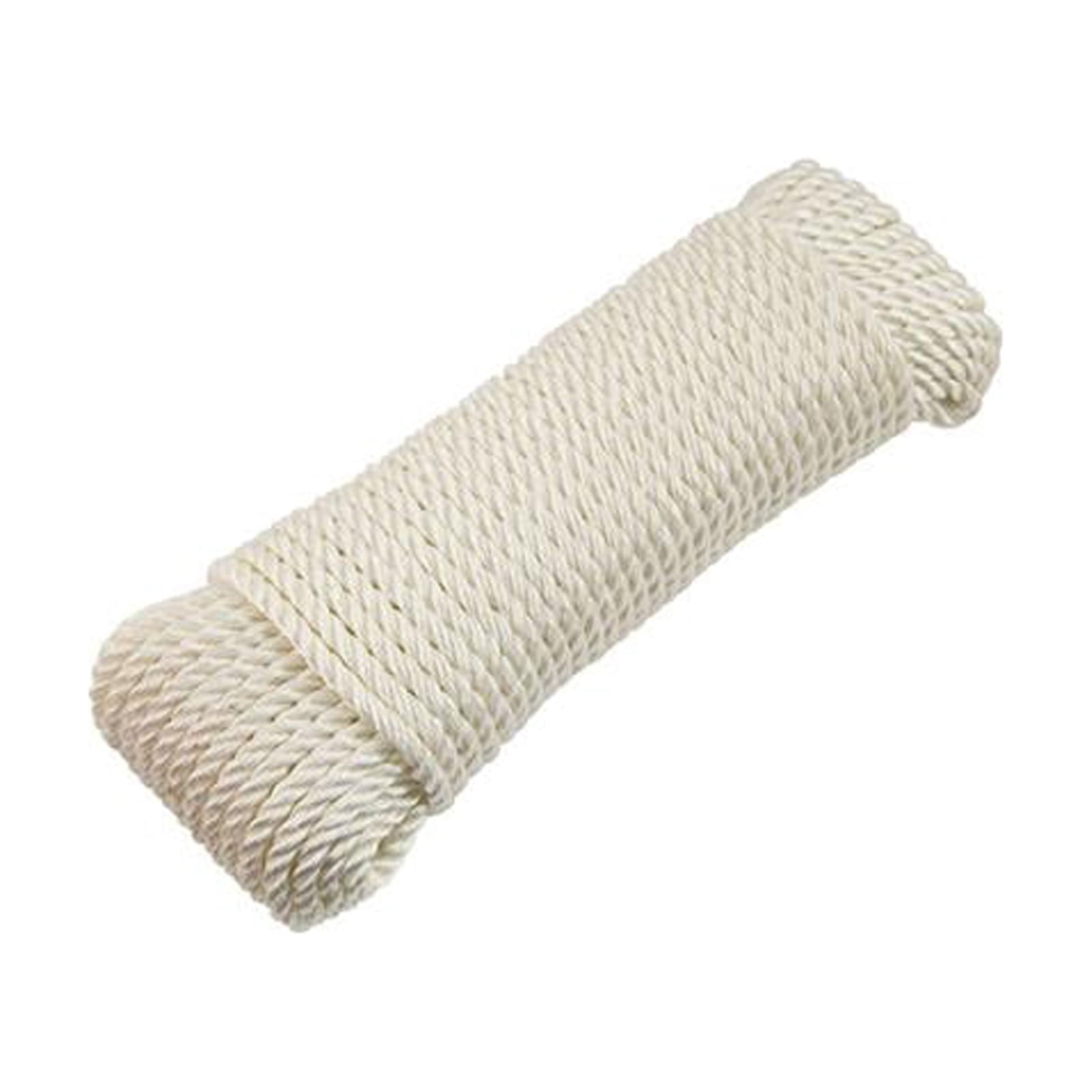 642301 Anchor Rope, Double Diamond Braided, White, 3/8-In. x 100-Ft ...
