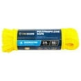 thumbnail image 1 of 643661 Polypropylene Rope, Hollow Core, Yellow, 3/8-In. x 50-Ft. - Quantity 1, 1 of 1