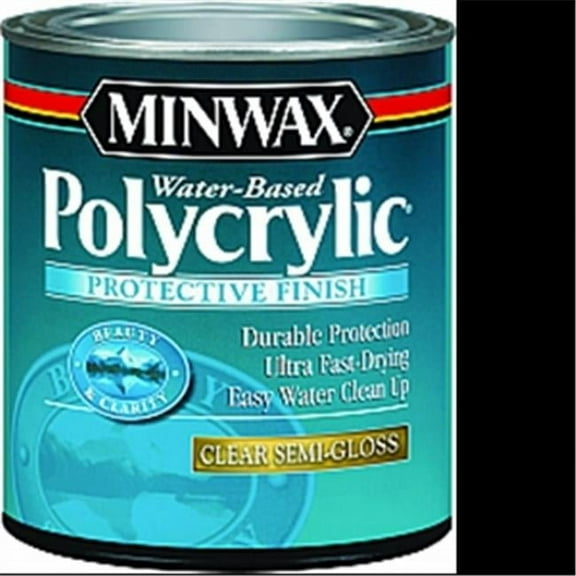 64444 1 qt. Semi Gloss Polycrylic - Clear