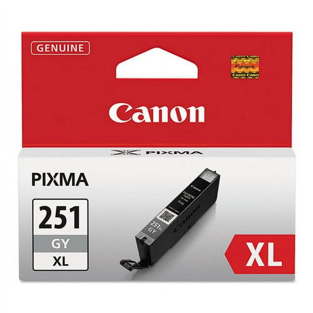 6452B001 (CLI-251XL) ChromaLife100+ High-Yield Ink, 3,350 Page-Yield, Gray 6452B001 (CLI-251XL) ChromaLife100+ High-Yield Ink, 3,350 Page-Yield, Gray