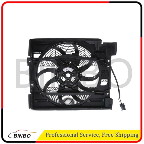 64546921946 64546921395 A/C Radiator Cooling Fan Assembly