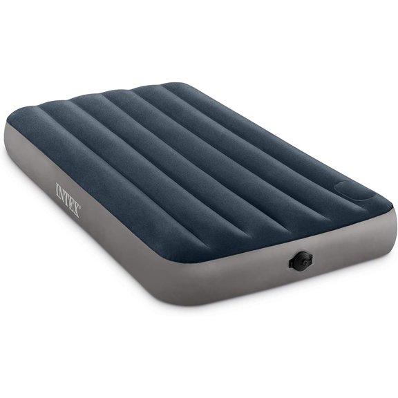 64781E Dura-Beam Standard Single-High Air Mattress: Fiber-Tech -  Size - 2-Step Pump - 10in Bed Height - 300lb Weight Capacity