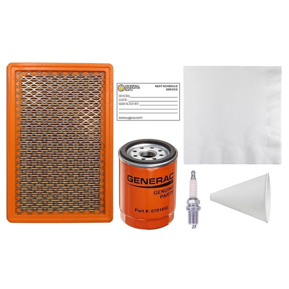 6482 Scheduled Maintenance Kit Home Standby Generators with 8 kW 410cc with UGP Replacement for Air Filter 0E9371AS