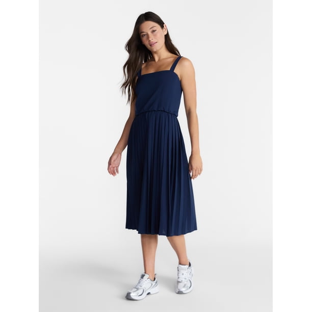 Avia Women's Lifestyle Strap Woven Midi Dress, Sizes XS-XXXL