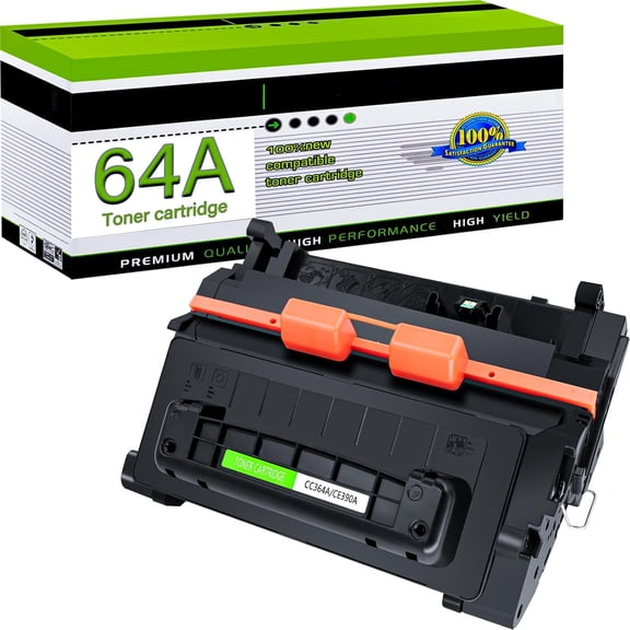 64A Compatible Black Toner Cartridge Replacement for HP CC364A for LaserJet P4014 P4014dn P4014n P4015 P4015dn P4015n P4015tn P4015x P4515 P4515n P4515tn Printer Ink Cartridge (1PC)