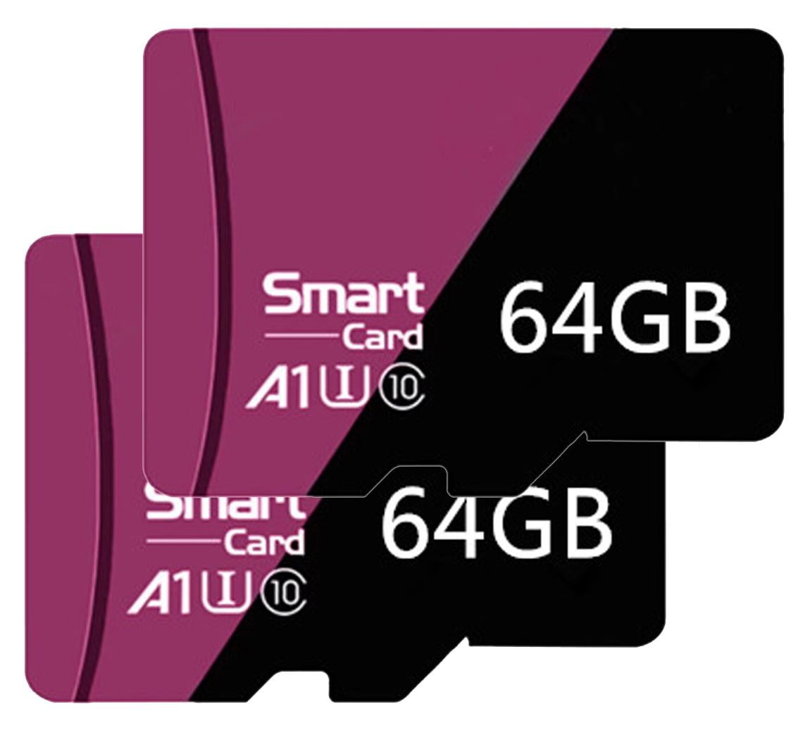 BIGPIGWORLD Smart Card 64GB Micro SD Flash Memory Card